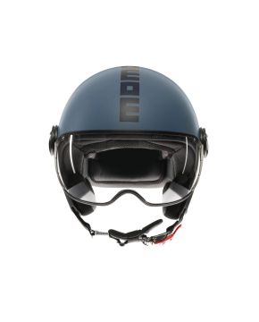 Casco moto jet MOMO DESIGN FGTR CLASSIC E2206 Candy Sky Blu