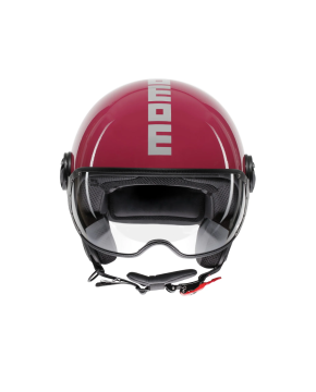 Casco moto scooter jet FGTR CLASSIC Candy E2206 Fucsia / bianco MOMO DESIGN