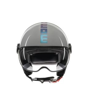 Casco moto scooter jet FGTR CLASSIC Flip E2206 Blu / fucsia MOMO DESIGN