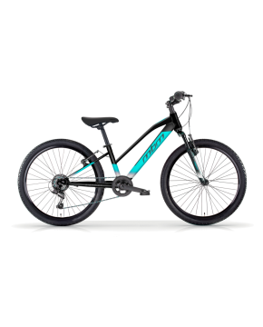 Bici 26 District MTB 18 velocità front nero opaco per ragazza donna MBM