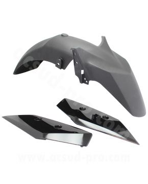 Parafango anteriore Yamaha XMAX 125 18-22 300 17-22 400 18-20 nero lucido