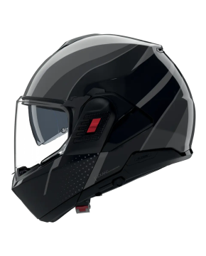 Casco flip-back modulare NOLAN N120-1 FLUENTE 361 Pinlock Grigio lava Nero