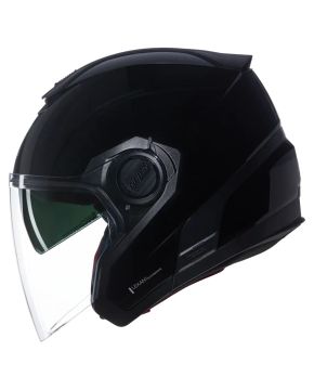 Casco jet N40-5 NOLAN CLASSICO 301 nero lucido ECE 22-06