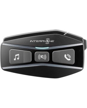 Interfono UCOM16 singolo Casco Moto 24 Motociclisti 1,6Km MUSICA GPS SMARTPHONE