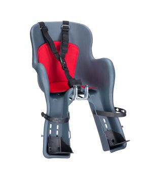 Seggiolino anteriore portabimbo bici KIKI CS 202 A carenato antracite Ø 22-25,4