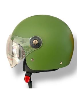 Casco Moto scooter Demi JET 900 Verde militare Opaco omologazione ECE 22.06 JFM