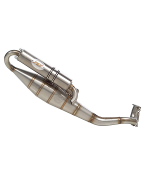 Marmitta Leovince Piaggio Hand Made "70" Acciaio + Titanio Typhoon Nrg