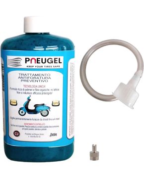 Pneugel Salvagomma Blu Sigillante Antiforatura per Pneumatici Moto e Scooter