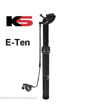 reggisella diametro 30,9 l.385mm telescopico ks e-ten