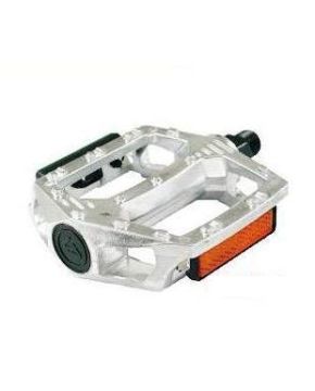 pedali bmx filetto fino 1/2 alluminio silver