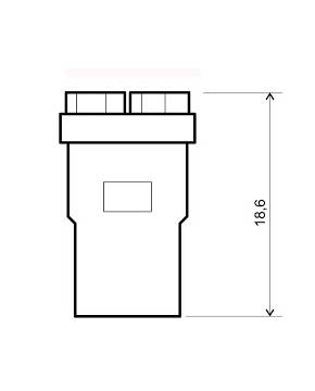 lampada led 12v t10 w2.1x9,50 bianco 4 led
