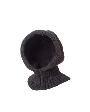 cappuccio hood & snood termico in maglia