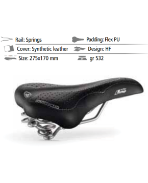 sella bici city-man c.skay nera