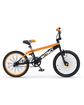 Bici 20 bmx instinct freestyle arancio in acciaio mbm