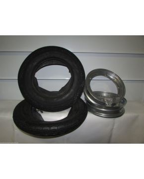 Kit per 2 ruote 3 50 10 copertoni camere d'aria cerchi Vespa PX