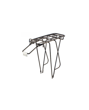 portapacco posteriore rinforzato acciaio 26-28 nero