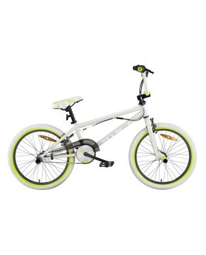 bici 20 bmx u-n+o light gray/lime