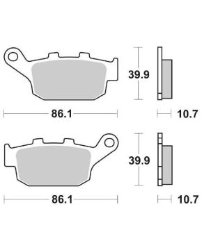 pastiglie 161 sbs (ex 614) ms sinter.
