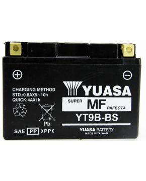 batteria YT9B-BS 12V/8AH pronta all'uso