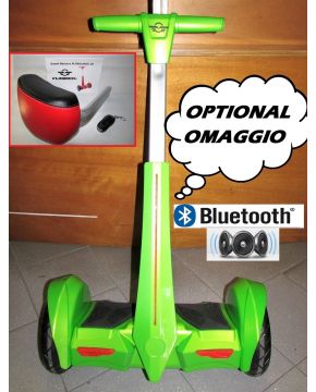 balance scooter flywheel verde con manubrio