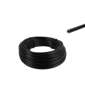 Guaina nera lunghezza 1 metro diametro 5 mm per vespa