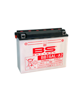 Batteria Bs yb16al-a2 12 V 16.8 ah 207x71,5x164 senza acido per Ducati