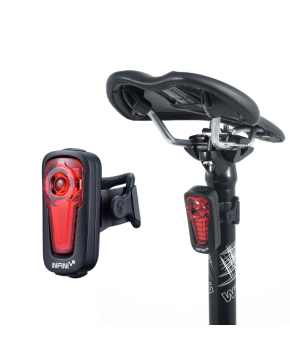 fanalino bici posteriore metis 16cob led rossi con stop