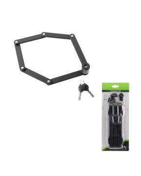 Lucchetto Pieghevole 840 mm – Antifurto Compatto e Sicuro per Biciclette ed E-Bike