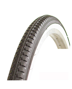 Copertone bici 26 X 1 - 1/2 BIANCO NERO pneumatico etrto 40-584 stradale Kenda