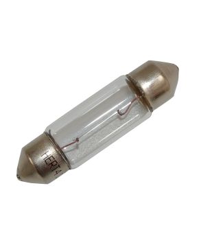 Lampada siluro 12V-10W (10X36) (C10) lampadina Hert