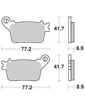 pastiglie 834 sbs cbr600rr 06 post.(6568340)