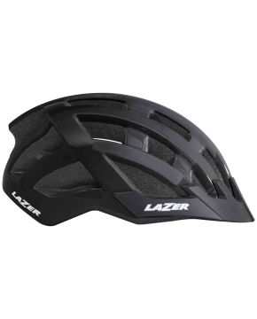 casco bici adulto compact lazer nero taglia unica 54-61