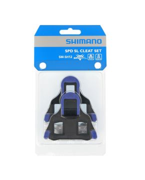 Placchetta per pedali bici shimano corsa spd blu sm sh12