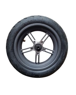 Ruota posteriore con camera d'aria e copertone CPL 8 1/2 x 2 per monopattino elettrico F2 50/75 x 61