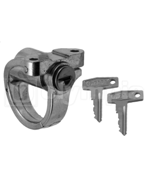 Gancio porta borsa o portacasco per sella con serratura per vari tipi di vespa