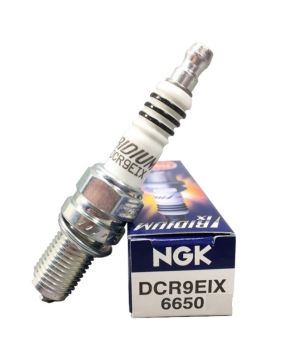 Candela di accensione ngk dcr9eix iridio nottolino svitabile stock 6650 iridium ix