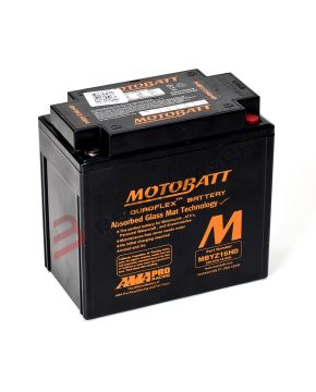 Batteria MOTOBATT MBYZ16HD Precaricata 12V 16,5Ah 151x87x145mm CCA240 sigillata