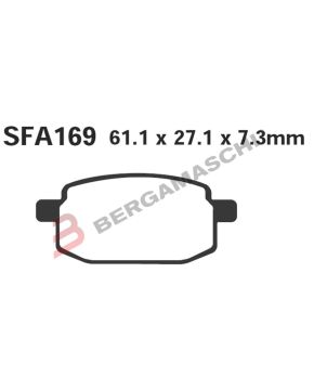 pastiglie freno ebc sfa169