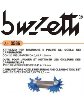 attrezzo per pulizia ugelli carburatori