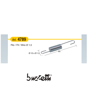 molla cavalletto laterale