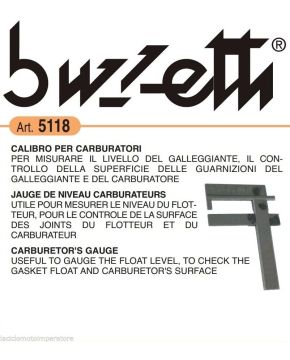attrezzo calibro carburatore