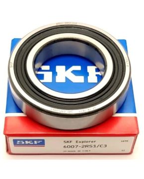Cuscinetto radiale ruota 35x62x14 mm 6007/2rs1 c3 - skf