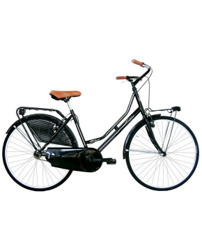 bici 26 holland city bike olanda donna nero