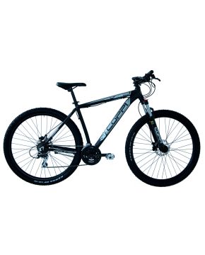 Bici 29 MTB Coppi 24 velocità alluminio nero e argento h51 front disco idraulico