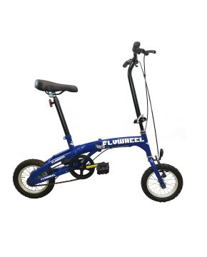 Bici pieghevole da adulto Flywheel Folding 12" Blu