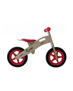 Bici prima infanzia pedagogica senza pedali in legno per bambino o bambina