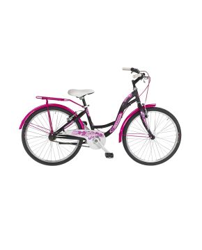 bici 26 taylor senza cambio nero fuxia