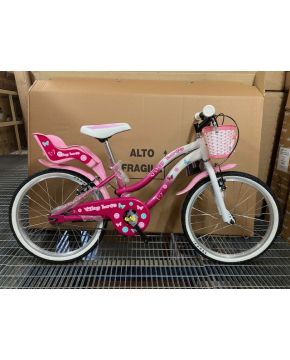 Bicicletta Viky Love 20 Pollici rosa senza cambio per bambina Dino bikes