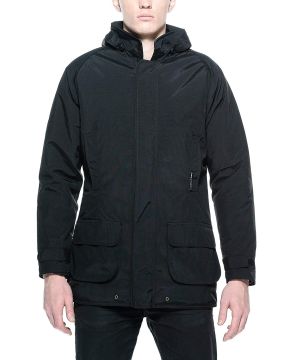 giacca nelson 3/4 xl nero impermeabile