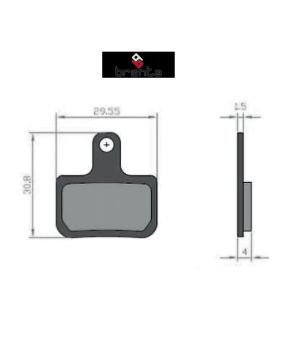 pastiglie freno bici sram level/t/tl red e force axs organiche
